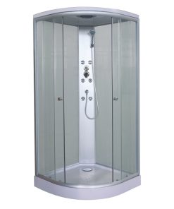 Tuš masažna kabina Punto bijela 90x90x207 QL
