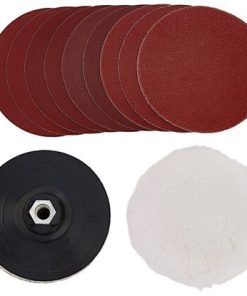 LUX Set za poliranje i brušenje 125 mm/12 djel.