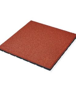 Gumene pločice crvene 50 x 50 x 2,5 cm