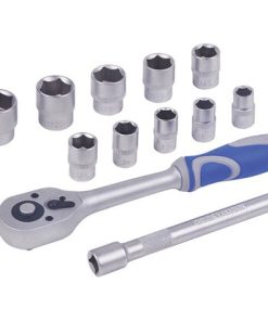 LUX set gidora sa nasadnim ključem 10 mm (3/8 ") 12 komada