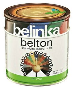 Belinka Belton lazura za zaštitu drveta 6 maslina 750 ml