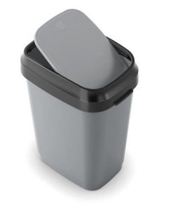 Kanta za smeće Dual Swing L siva 50 l