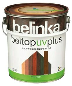 Belinka Beltop UV lazura za zaštitu drveta 9 palisander 2,5 l