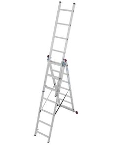 Krause Corda aluminijske višenamjenske ljestve 3x7/5,10 m
