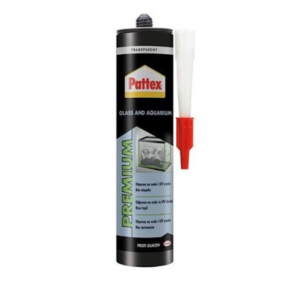 Pattex Glass & Aquarium silikon prozirni 280 ml