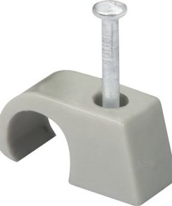 LUX Obujmice za kablove Ø 10 mm – Ø 14 mm 100 kom. sive