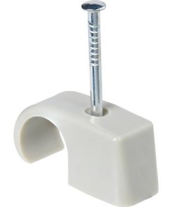 LUX Obujmice za kablove Ø 10 mm – Ø 14 mm 20 kom. sive