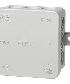 LUX Razvodna kutija N/Ž 75mm x 75mm siva IP54 10 kom.