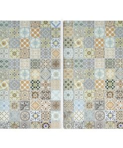 Staklena daska za rezanje 30x52cm Mosaic set 2 kom