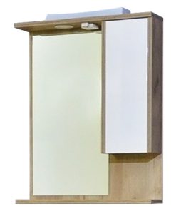 Kupaonsko ogledalo Quattro Rustik 75 sa lampom