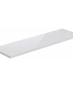 Zidna polica 79,5x19,5x1,8 cm bijela sjajna