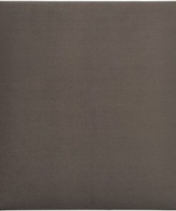 Zidni tekstilni panel 30 cm x 30 cm Stone Grey Velvet