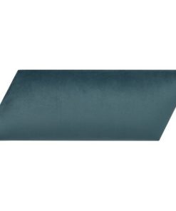 Zidni tekstilni panel dijamant lijevi 30 cm x 15 cm Teal Velvet
