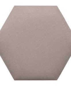 Zidni tekstilni panel 30 cm x 30 cm Cream Velvet šestougao