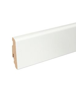 Sokl lajsna za laminat i parket MDF 60 mm folija bijela