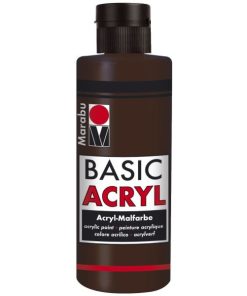 Basic Acryl 80ml tamno smeđa