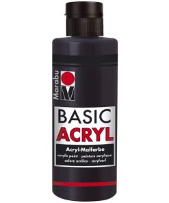 Basic Acryl 80ml crna