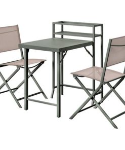 Balkonska garnitura Espina 3-dijelna Steel Mint