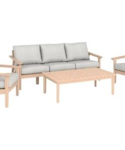 Vrtna garnitura ASHWOOD sofa set 4/1 FSC